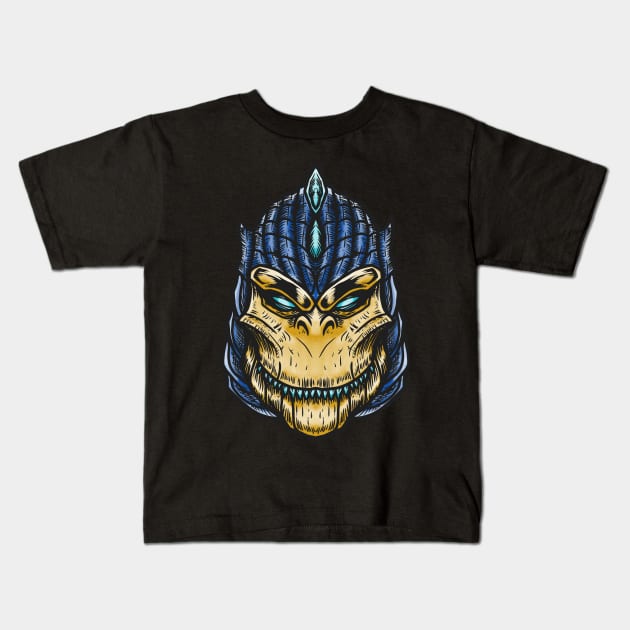 Mecha godzilla Kids T-Shirt by Luckyart11